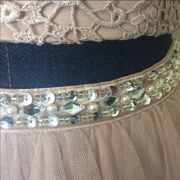 Champagne prom dress - Picture 5 of 6